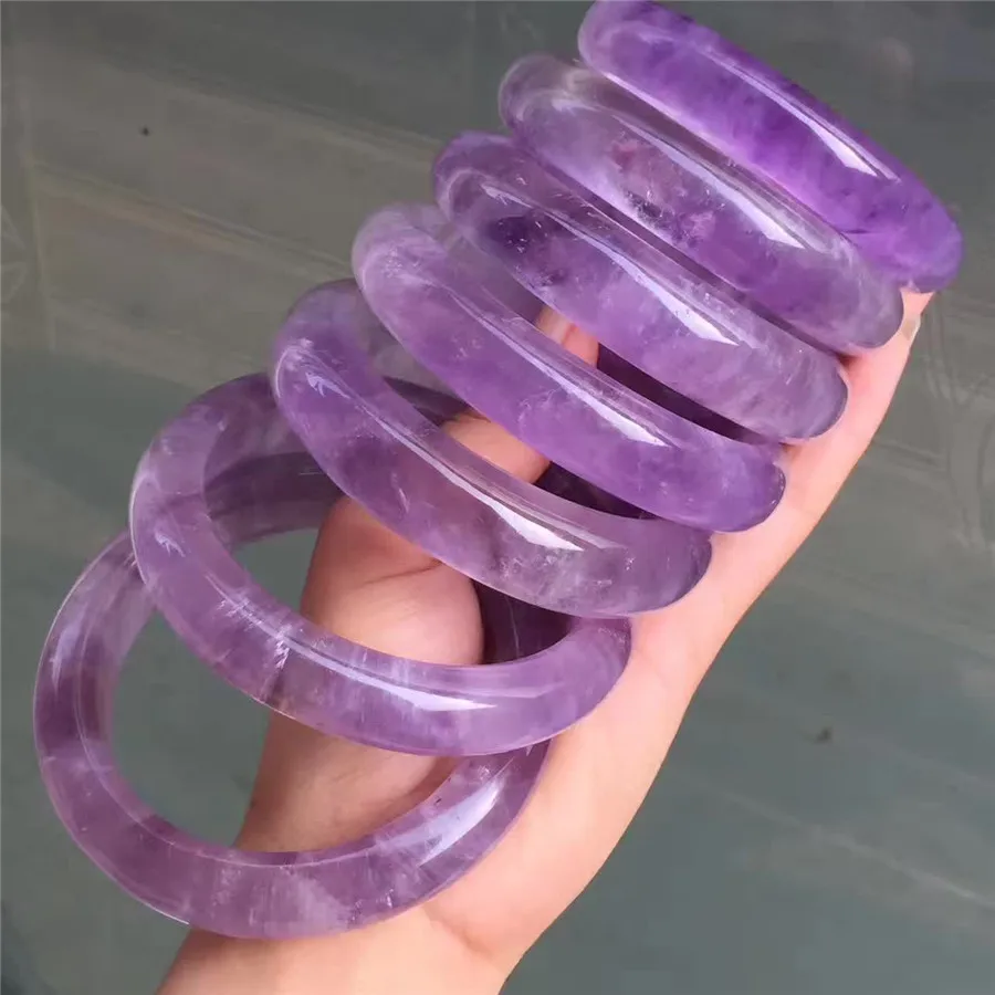 16*10 Натуральный Лавандовый кварцевый Фиолетовый Кристалл дамский браслет AAAA