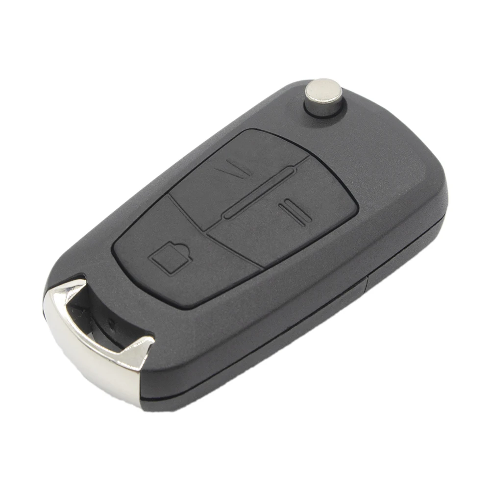 Складной автомобильный ключ WhatsKey с 2 кнопками для Opel Zafira Corsa D Mokka Insignia Astra G Vectra