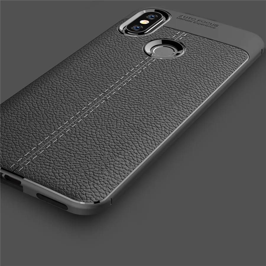 For Xiaomi Mi A2 / Lite Case Top quality Matte Anti Slip Soft Silicone Protective miA2 Cover |