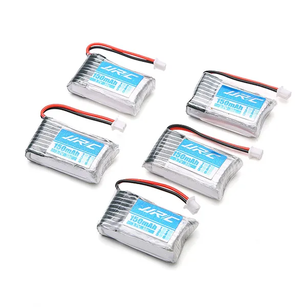 Лучшая сделка 5X 3 7 V 150mAh 20C Lipo батарея и USB кабель набор для JJRC H20 H20H RC дроны Quadcopter
