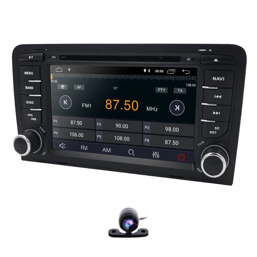 Android 9 0 4G Autoaudio Fit Audi A3 S3 RS3 2003 2012 в автомобиле стерео головное устройство CD DVD плеер