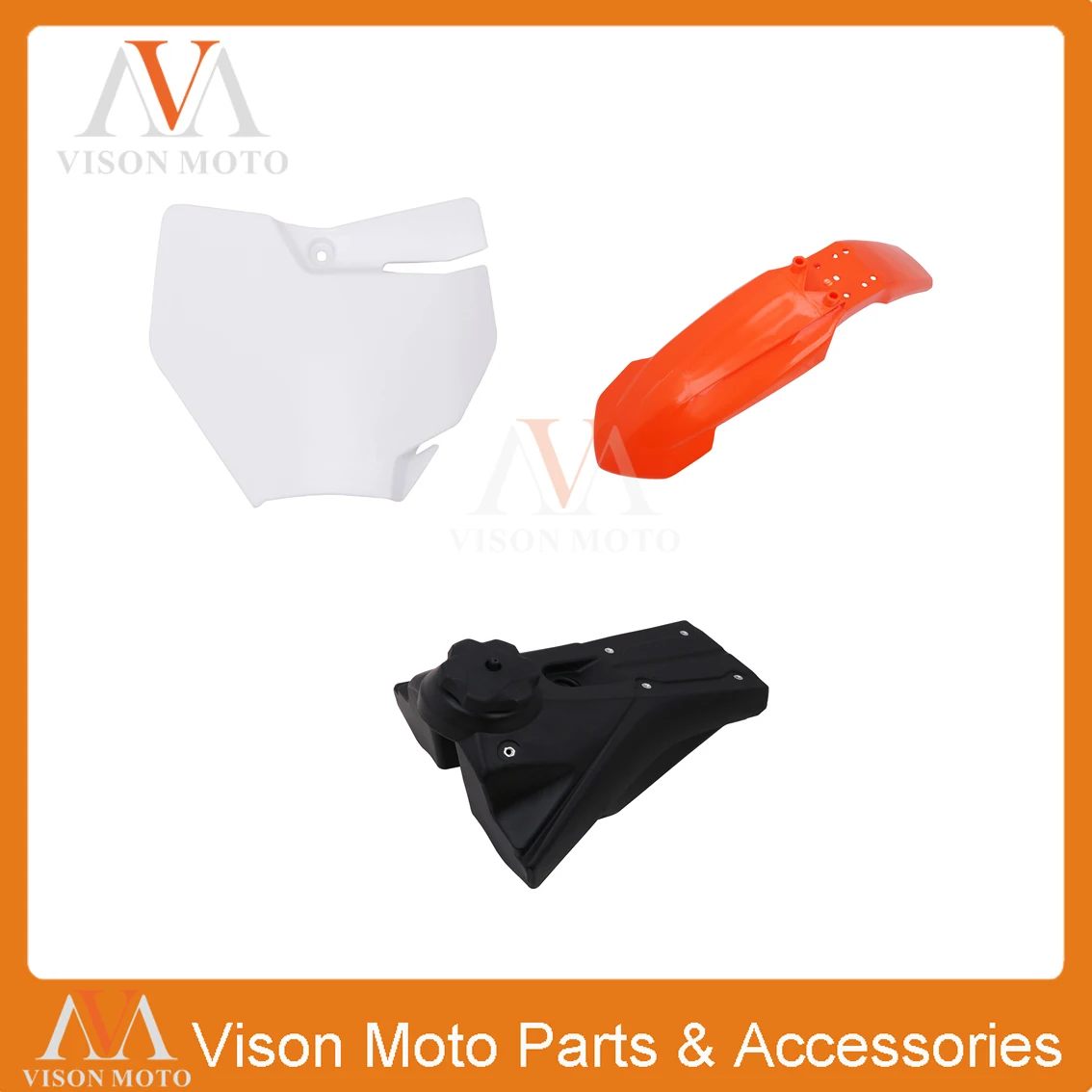 Motorcycle Plastic Set Front Fender Gas Fule Tank Number Plate For KTM SX65 SX 65 2016 2017 2019 Mini 2018 | Автомобили и