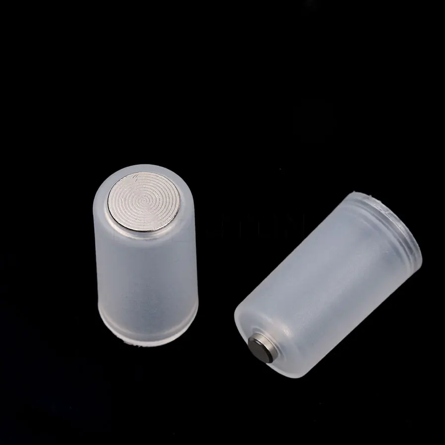 Переходник для аккумулятора kebidumei прозрачный белый чехол 4 шт.|aaa to aa|aaa aa sizebattery