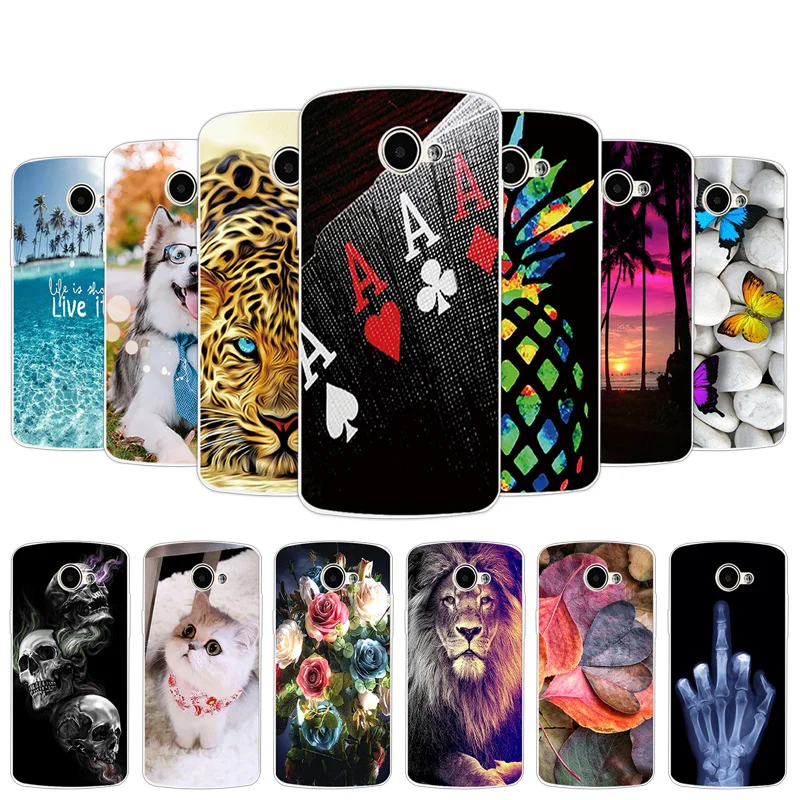 Чехол Soft TPU Silicone для LG K5 X220 X220DS с текстурным покрытием.