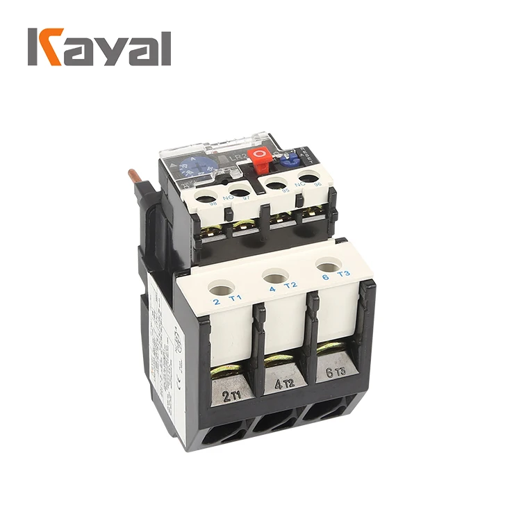 Оригинальный Kayal LR2 3P тепловое реле перегрузки защита двигателя Макс 630A 220В