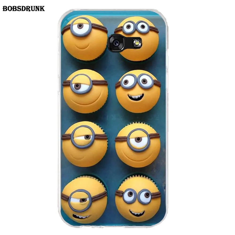 EJGROUP для samsung Galaxy A3 A5 A7 J1 J2 J3 J5 J7 чехол для телефона из мягкого силикона ТПУ с рисунком прозрачные чехлы Gru футболка с миньонами для детей; D меня - Цвет: as picture