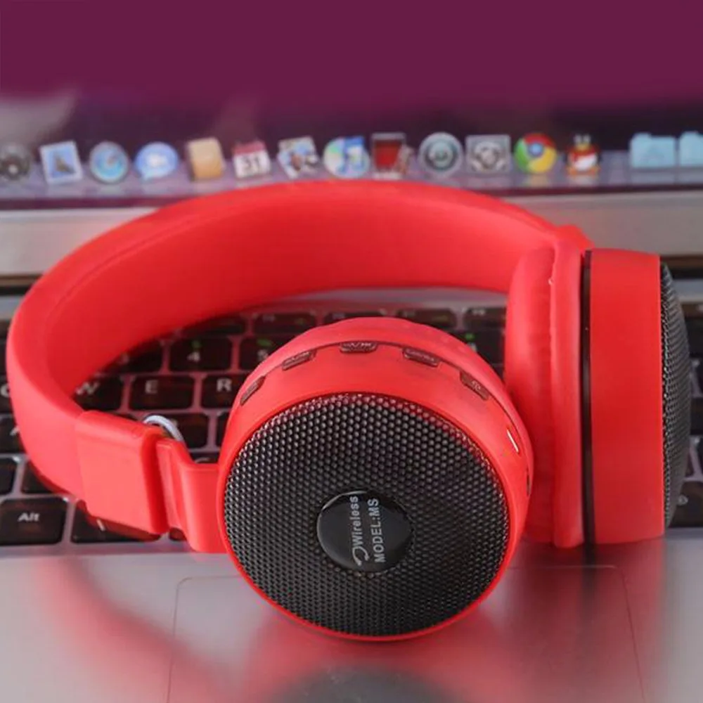 SOONHUA эластичный FM беспроводной Bluetooth 4,2 наушники водостойкие гарнитура стерео игровые поддержка TF светодио дный LED голос управление