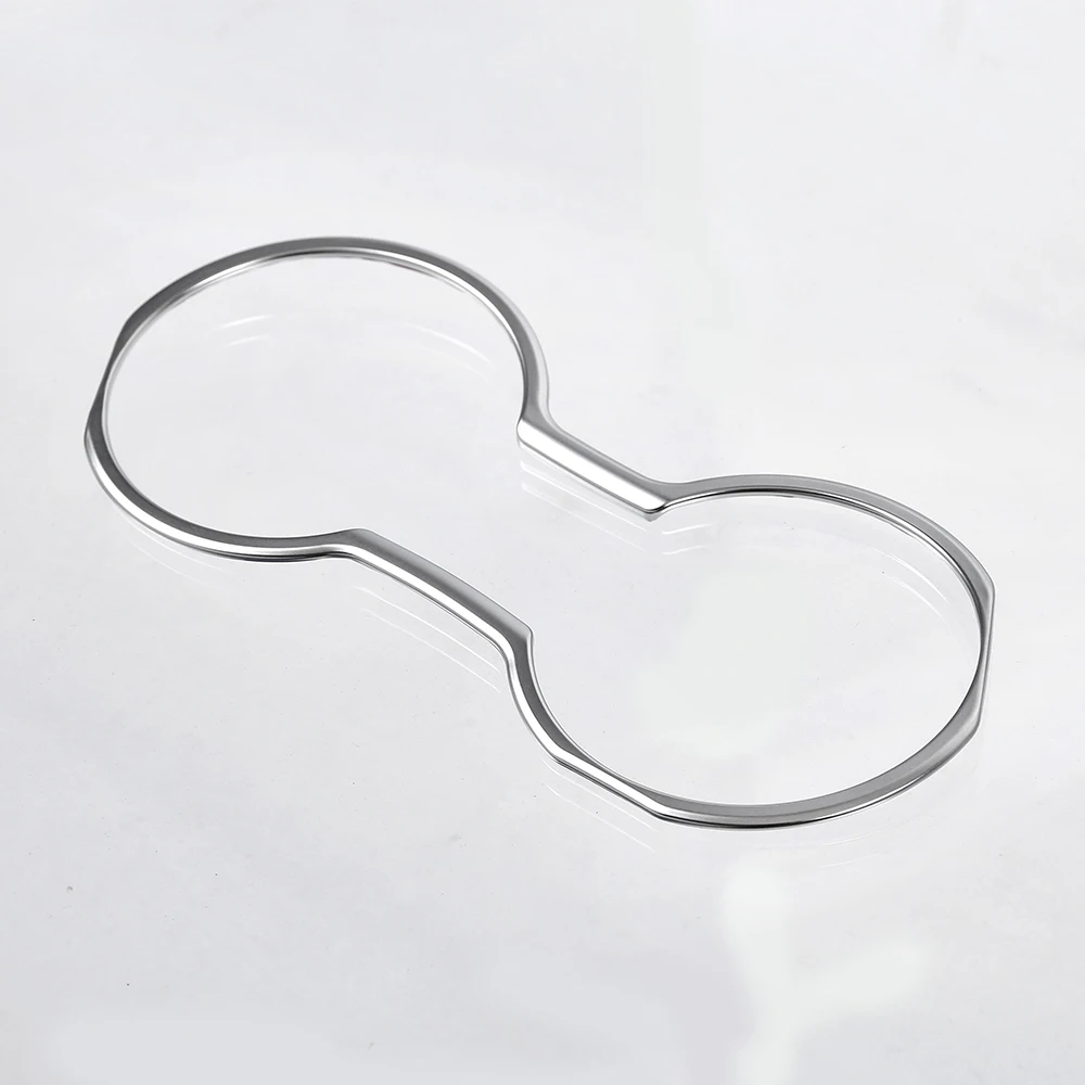 

For BMW 2 Series F45 F46 218i 2015-2017 Car Accessories 1 Pcs Chrome Silver Cup Holder Cover Frame Trim For Left Handle Drive