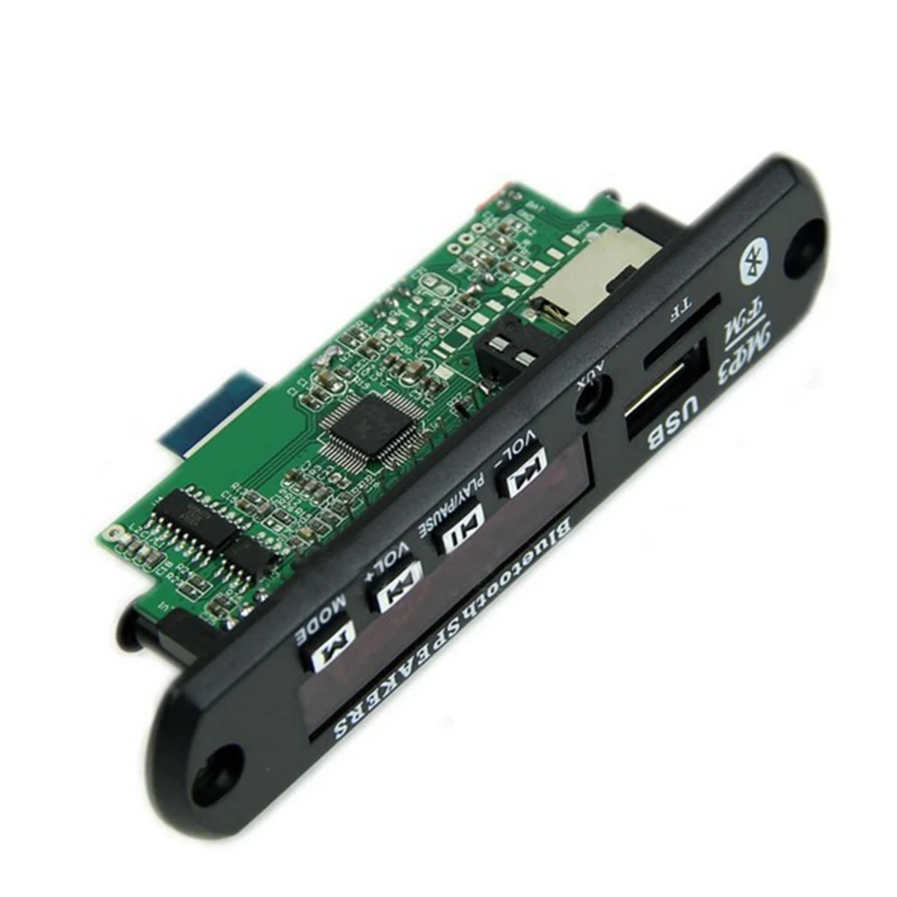 12 V MP3 декодер доска звуковой модуль Беспроводной Bluetooth USB TF радио для автомобиля |