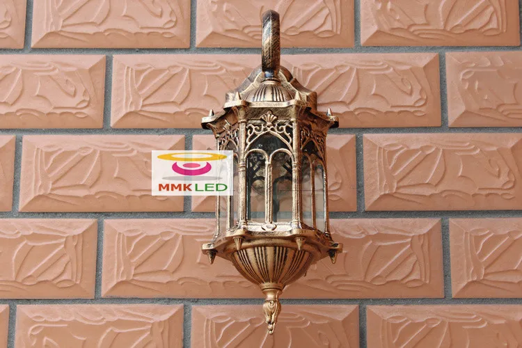 Европейская настенная лампа наружный водонепроницаемый фонарь для сада