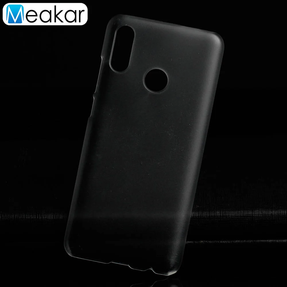 Матовый пластиковый чехол 6,21 для huawei P Smart чехол для huawei P Smart чехол-лента на заднюю панель - Цвет: Transparent