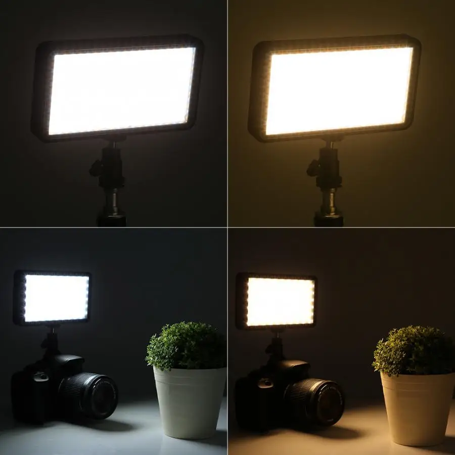 Телефон Свет селфи свет W228 LED Видео 3200-6000K с регулируемой яркостью заполняющий