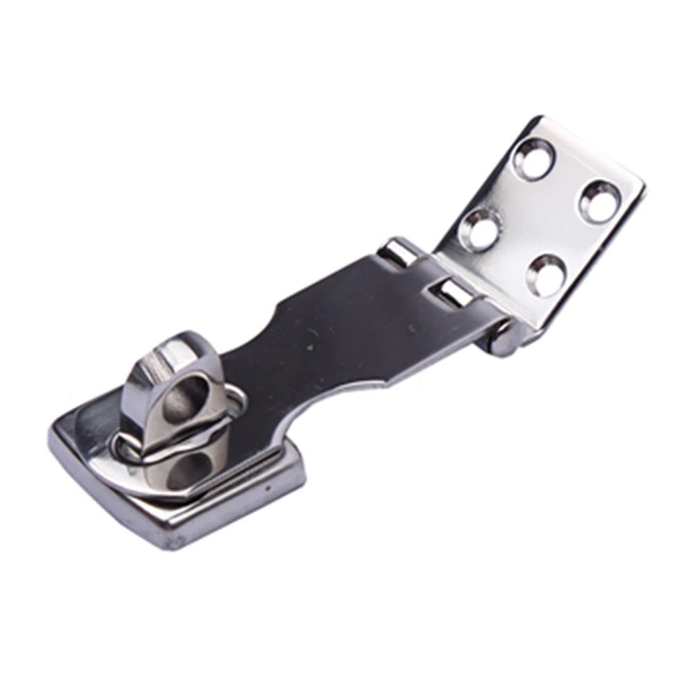 

Boat Swivel Eye Locking Hasp latch- Hardware- 3" Marine accessories 316 Stainless steel