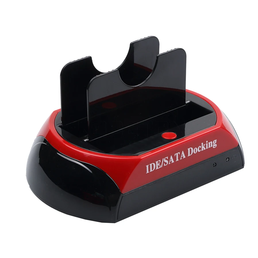 Новинка 2019 док-станция для жесткого диска Dual USB 2 0 5 &quot3 5&quot IDE SATA внешний корпус