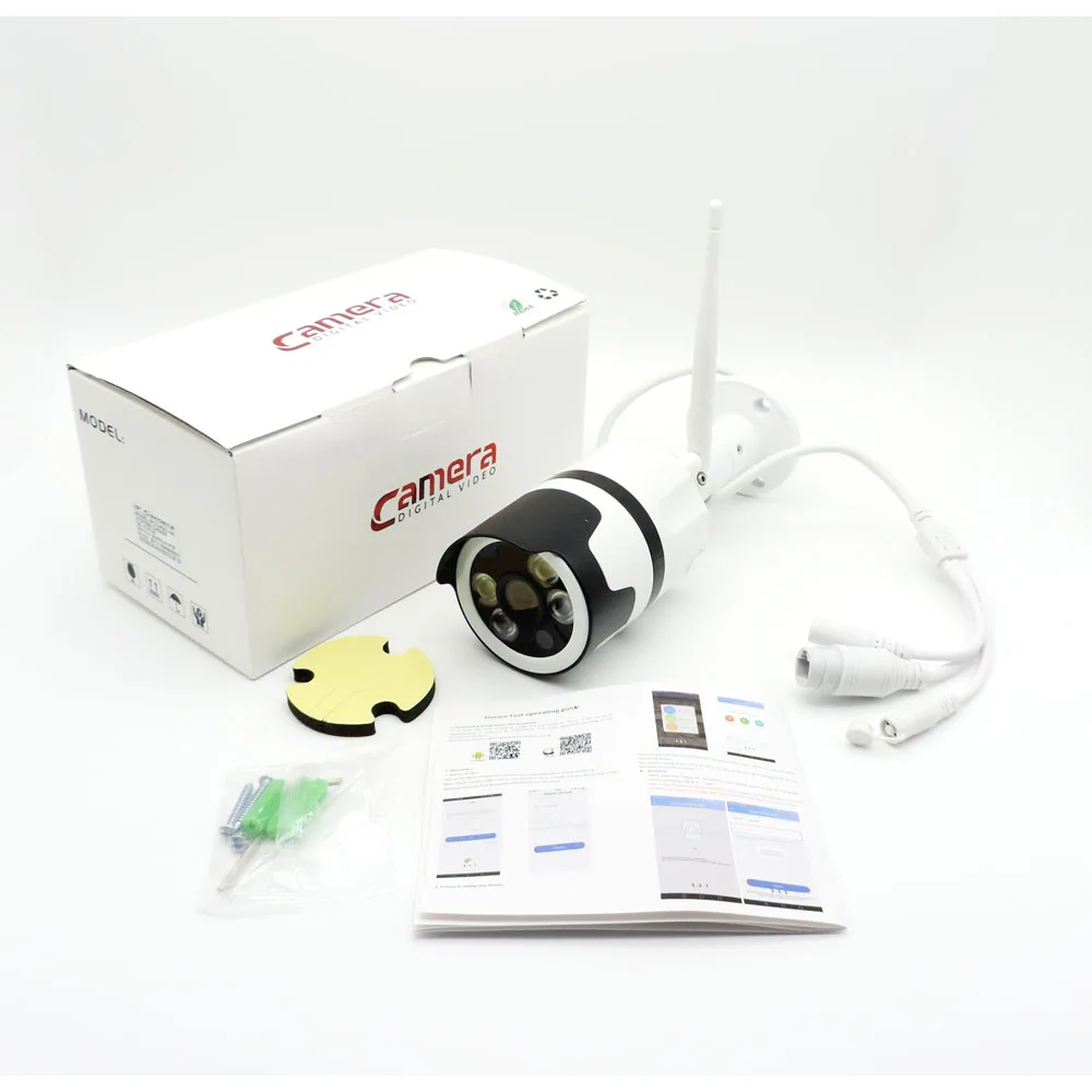 Открытый Wi-Fi IP Камера 720 P 1080 Водонепроницаемый ip-камера Пуля CCTV камеры SD Card Yoosee