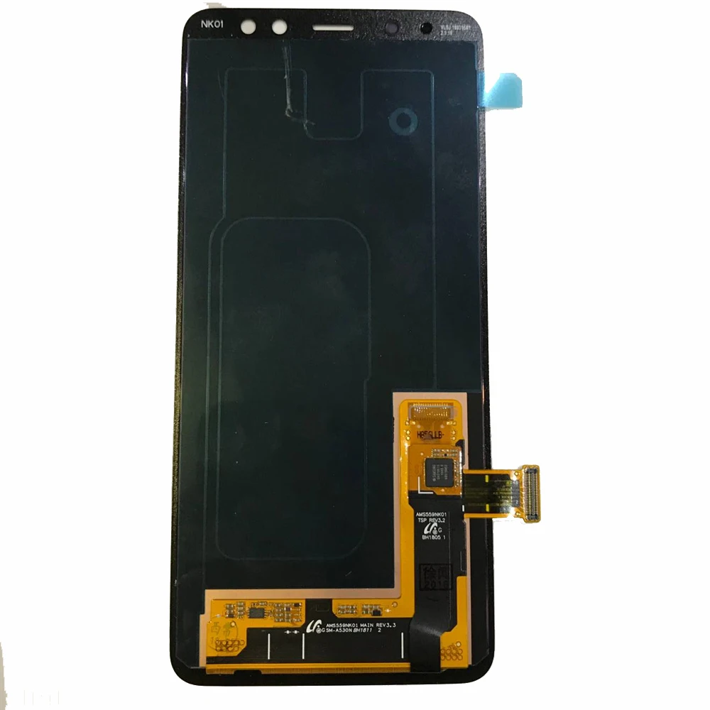 ЖК-дисплей для Samsung Galaxy A8 2018 A530 A530F A530DS A530N Super AMOLED 100% протестированный рабочий
