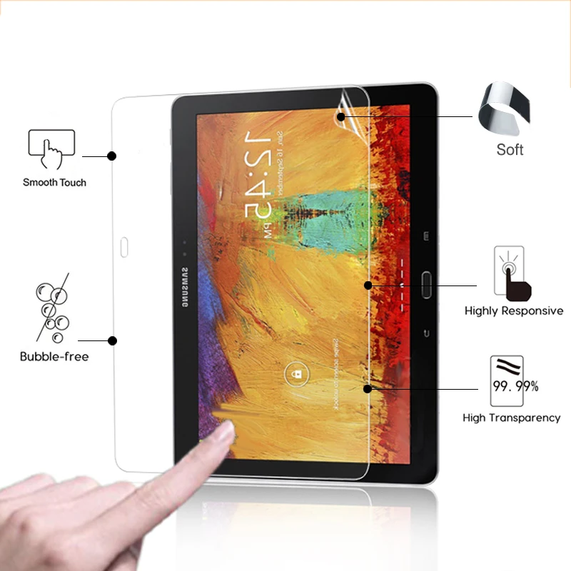 Защитная пленка для ЖК экрана Samsung Galaxy Note 10 1 2014 Edition P600 P601 P605 дюйма|protector 10.1|film screen