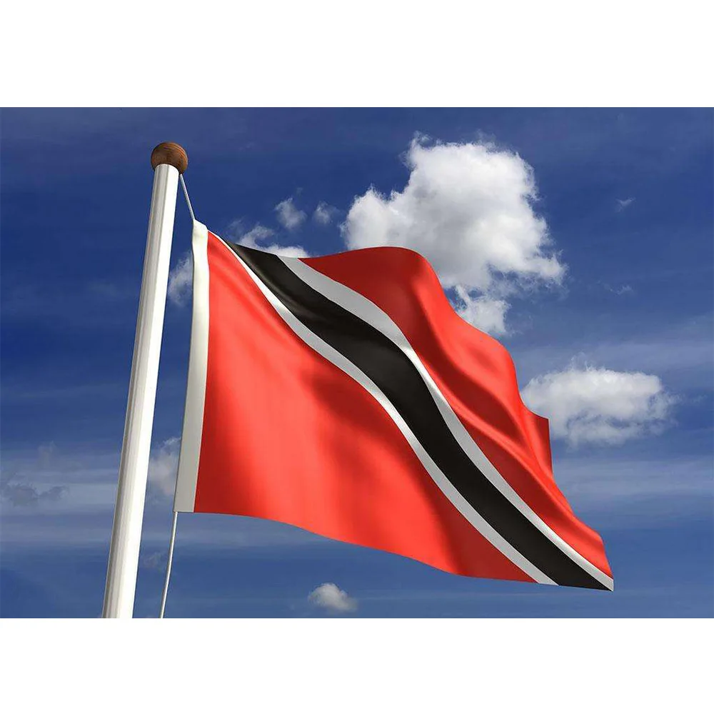 Флаг из полиэстера (TT) флаг (Trinidad and Tobago) 5*3 фута 150*90 см все цветные логотипы