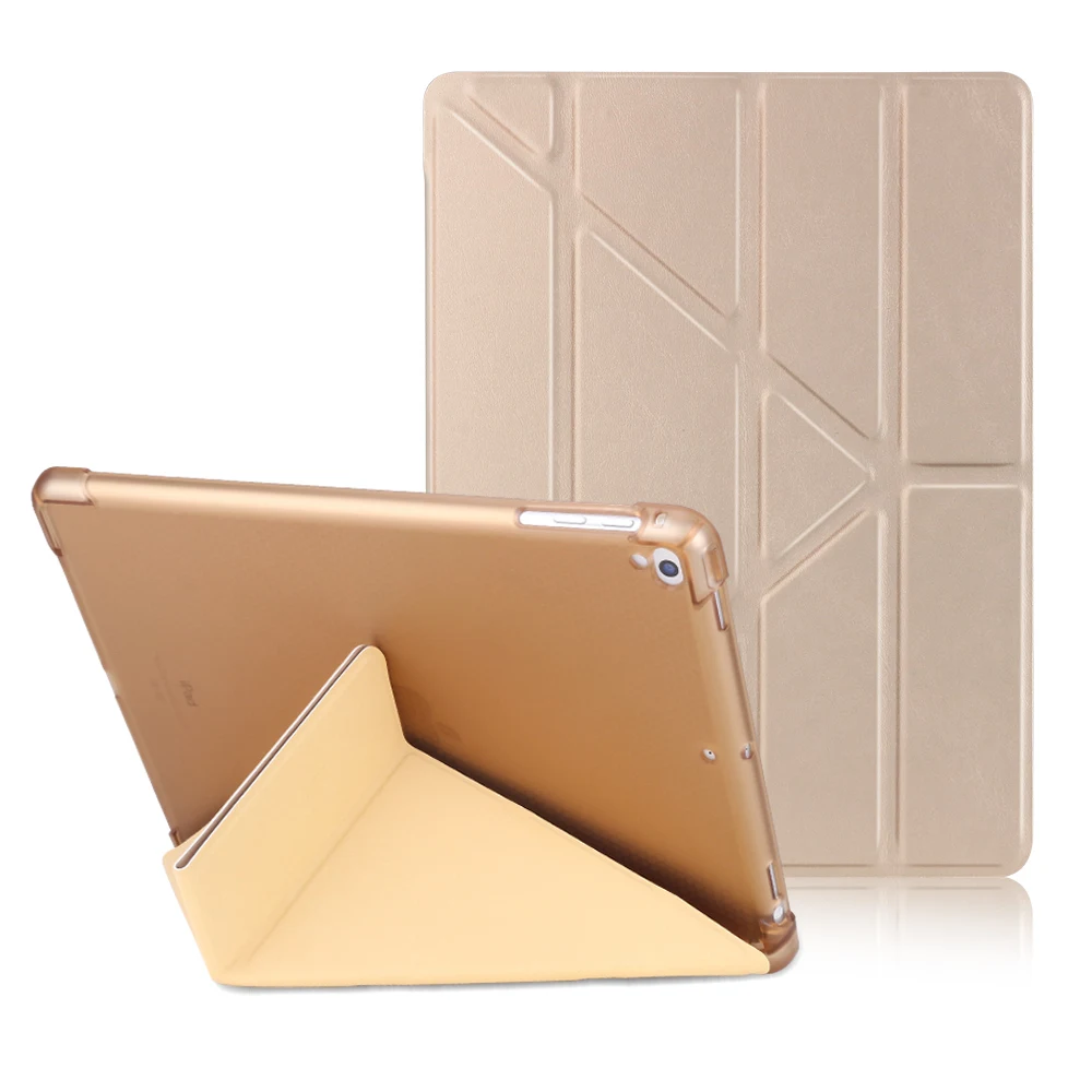 Кожаный чехол для ipad 9,7, умный чехол для ipad Air 2 1 5 6 Pro 9,7, силиконовый чехол для ipad 6 поколения с держателем для карандашей
