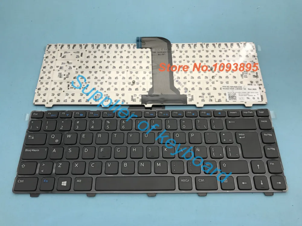 Новая Латиноамериканская испанская клавиатура для DELL Inspiron 14 3421 14R 5421 vostro 2421