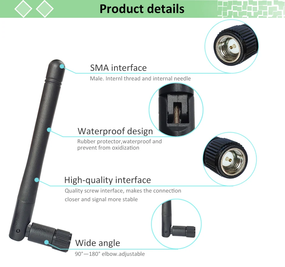 433 МГц Антенна 3dbi GSM 433 МГц SMA разъем антенна antena 433 м+ RP-SMA SMA мама к Ufl./IPX отрезок провода расширения кабель