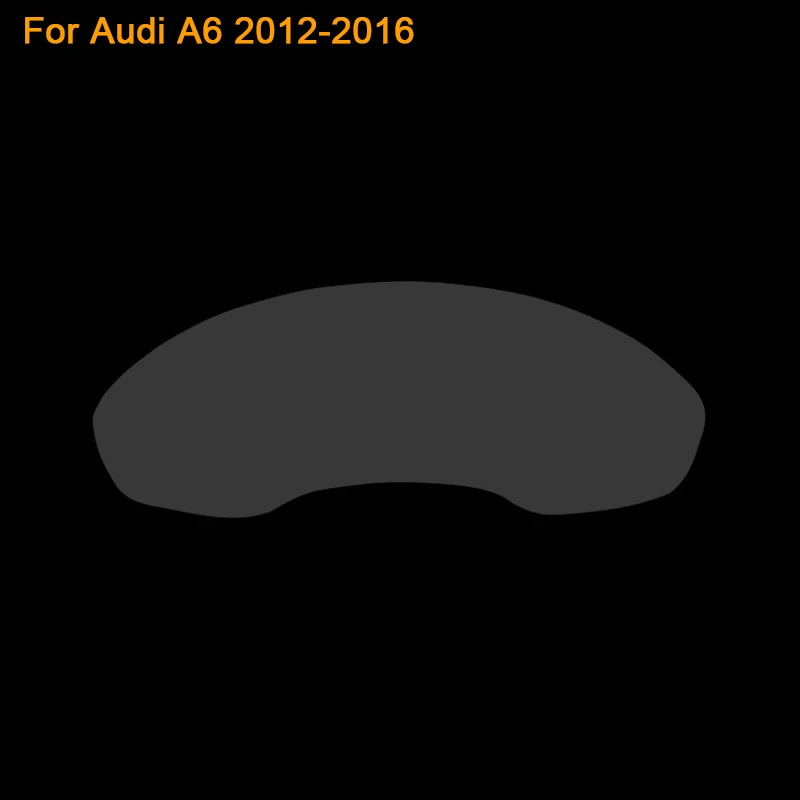 Стайлинг автомобиля QCBXYYXH Защитная ПЭТ пленка для приборной панели Audi A6 2012-2016