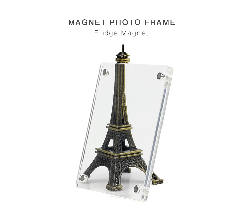 Прямая поставка, магнитная фоторамка для Fujifilm Instax Mini 9 8 3 дюймов 35 мм, акриловая пленка на холодильник, магнит для фото, рамка для фотографий