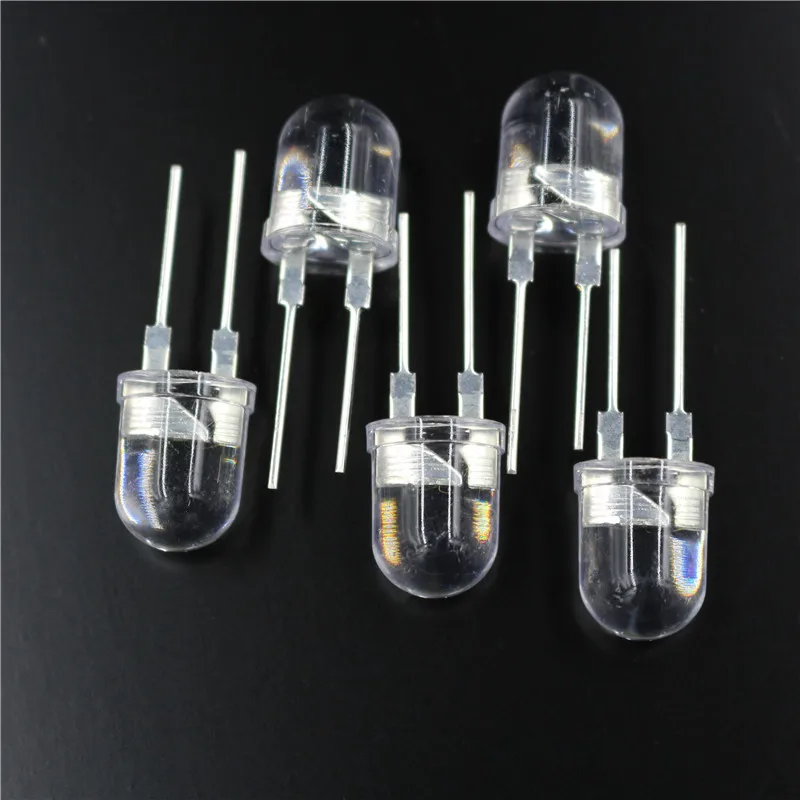 1000 шт. Led 10 мм LED красный 0 5 Вт Высокая мощность светодиоды свет 190Kmcd Круглый топ