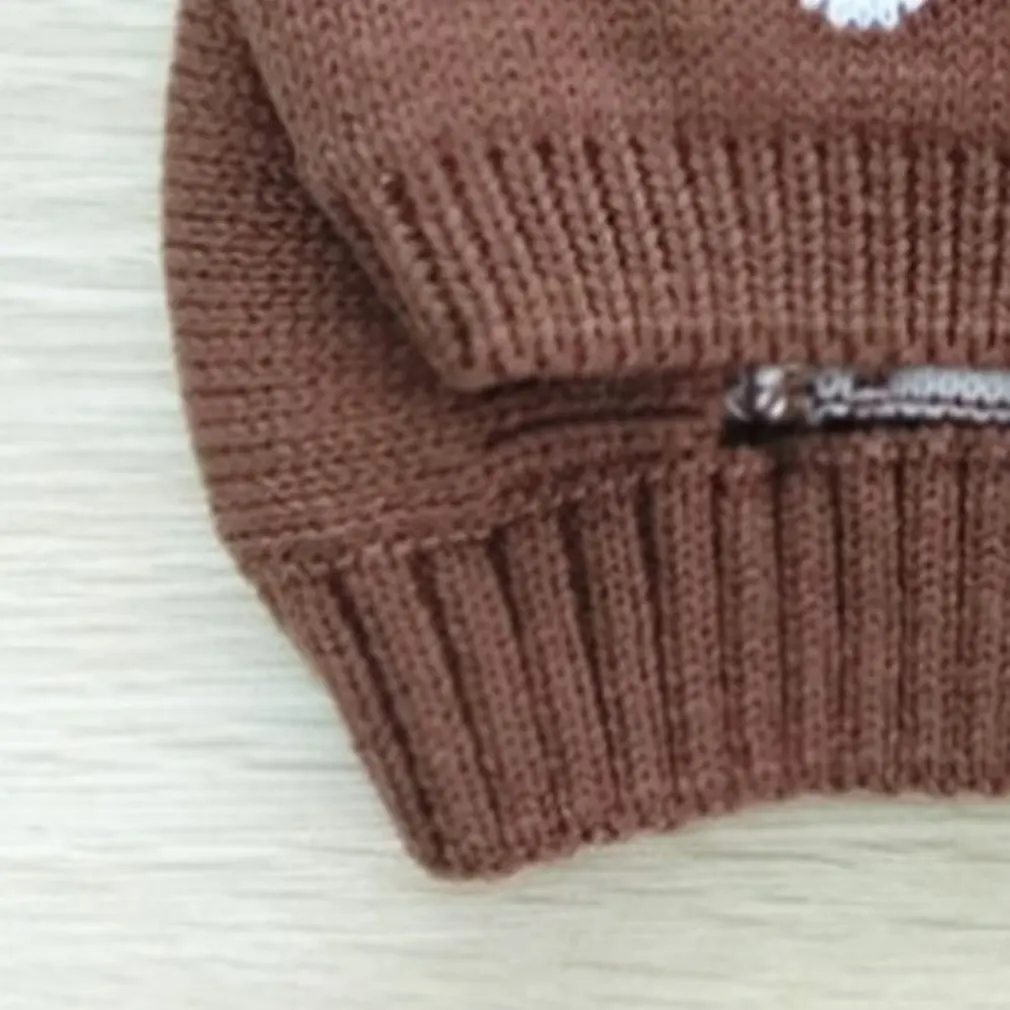 

OUTAD Cute Sika Deer Ear Baby Girl Hat Knit Beanie Cap Soft Baby Bonnet Warm Winter Hat Kids Baby Boys Girls Newborn Photography