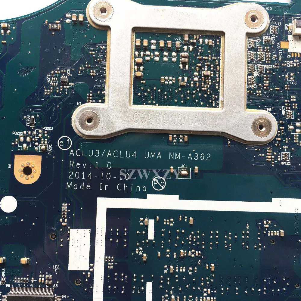 Для lenovo G50-80 Материнская плата ноутбука i7-5500U процессор 2,40 ГГц ACLU3/ACLU4 UMA NM-A362 5B20H14443 полный тестирование
