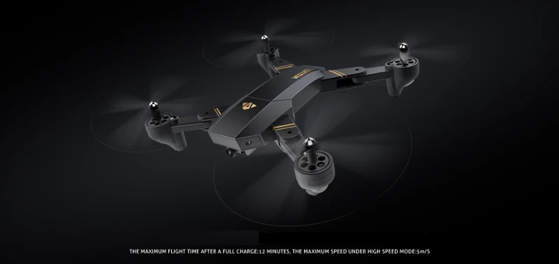 VISUO XS809HW Wi-Fi FPV с широкоугольной hd-камерой, режим высокой фиксации, Складная рукоятка, Радиоуправляемый квадрокоптер RTF, Радиоуправляемый вертолет, игрушки