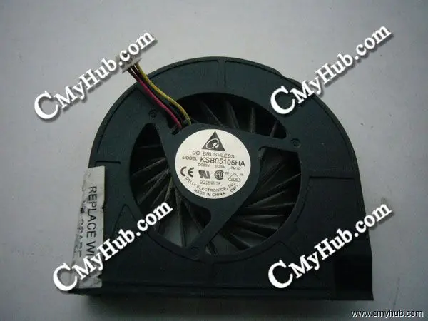 3-проводной охлаждающий вентилятор для HP Compaq Presario CQ60 CQ70 CQ50 G70 G60 G50 G70-100 KSB05105HA 7M1G