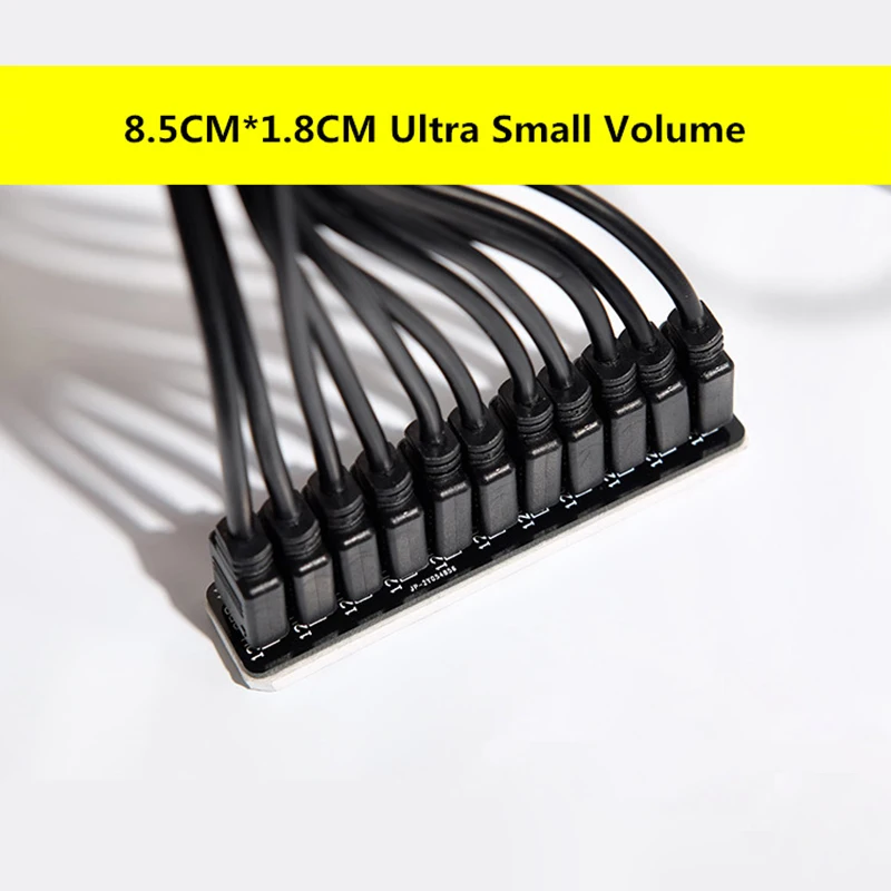 Материнская плата концентратора RGB AURA SYNC 12 В 4 контактный интерфейс 1 10 контроллер
