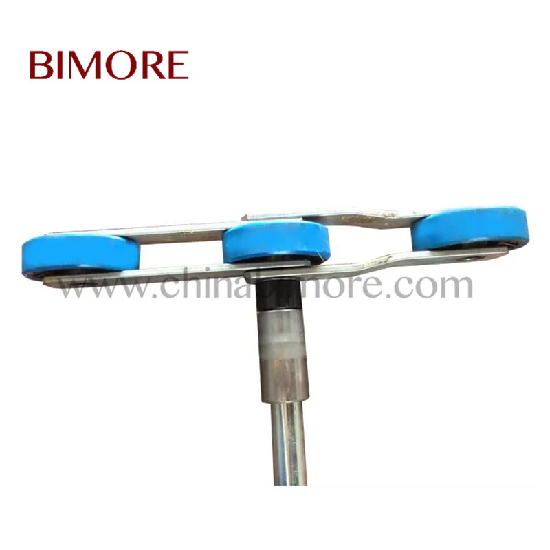 

BIMORE 506NCE Step Chain for Escalator,One Axle plus 6 Pcs Roller 76*22