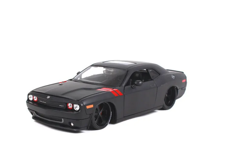 Моделирование 1:24 2008 Dodge Challenger модифицированный ретро сплав модель автомобиля, коллекция и подарок мускул модель гоночной машины