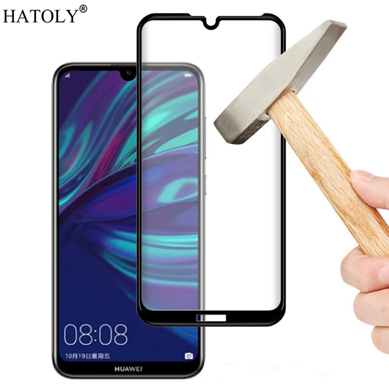Стекло Huawei Honor Play 8A закаленное стекло для стеклянная пленка полное клеевое