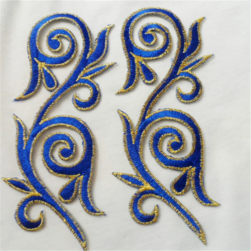 20 шт. Кружевная декоративная аппликация для платья 5 х13 см | Дом и сад