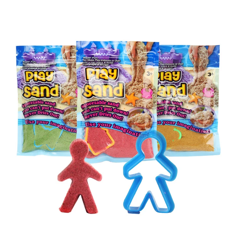 100G/500G Colorful Slime Clay Toys Dynamic Creative Sand Children Educational Magic Playdough DIY Modeling For Kids | Игрушки и хобби