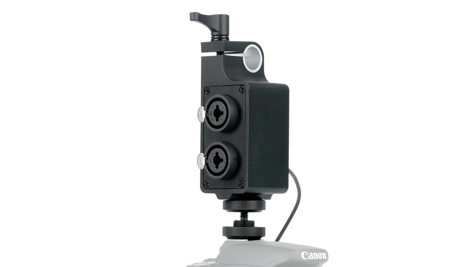 Boya BY-MA2 двухканальный микшер для записи аудио XLR Jack 6,5 мм до 3,5 мм Беспроводная микрофонная система для DSLR камеры Canon Nikon sony