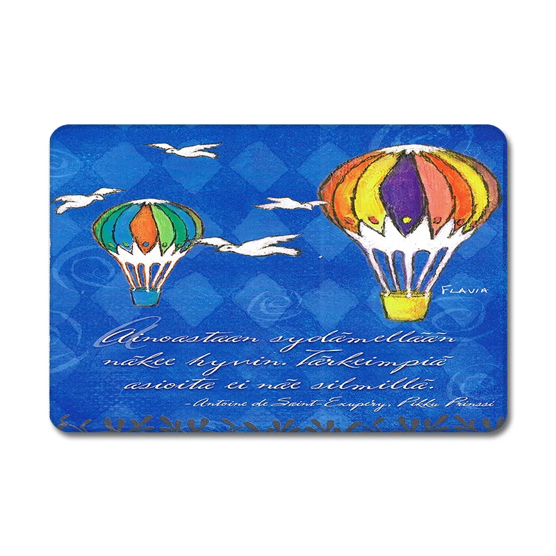 Коврик для мыши с изображением Маленького принца стильный дизайн натуральный