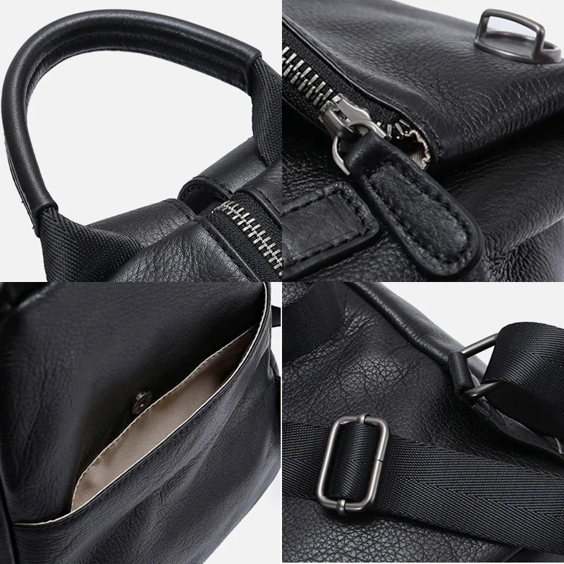 Zency 100% Genuine Leather Daily Casual Backpack For Women Classic Black Student's Schoolbag Vintage Lady Knapsack High Quality
Zency 100% Genuine Leather Daily Casual Backpack For Women Classic Black Student's Schoolbag Vintage Lady Knapsack High Quality