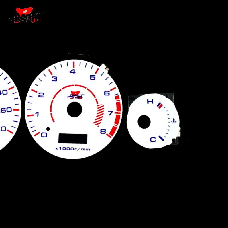 DASH EL светящийся датчик для COROLLA 1993 1997 1.6L обратное свечение белого лица голубое