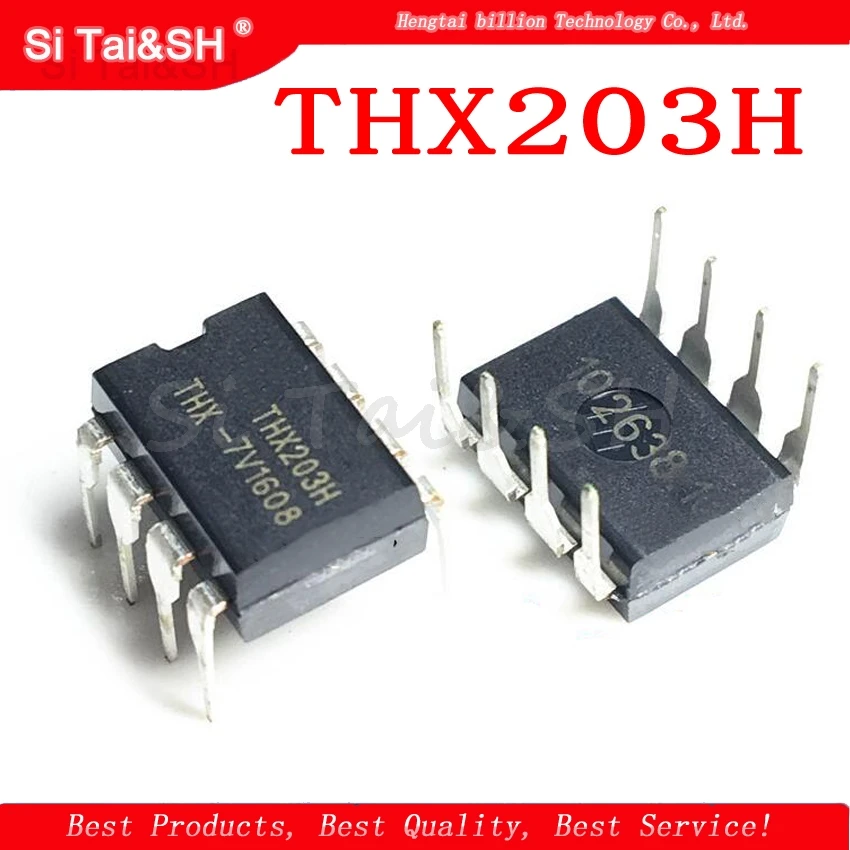 10 шт. THX203H THX203 DIP8 PWM конвертер DIP-8 новый оригинальный | Электронные компоненты и