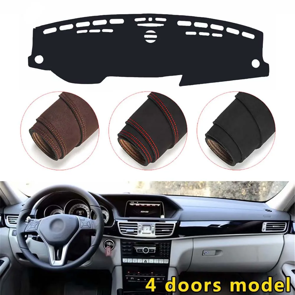 Замшевый защитный чехол для приборной панели Mercedes Benz E class w212 E200 E250 E300 E350 2009