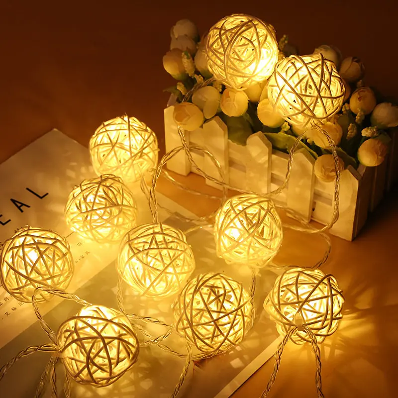 1m 3m Wedding Decoration Party Merry Christmas Decoration Christmas Christmas Decorations for Home New Year Kerst - Цвет: TengQiu Warm White