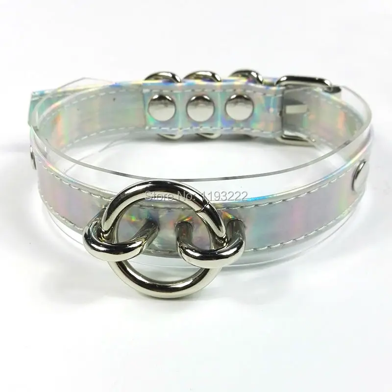 Женский голографический чокер ручной работы 100% двойные ремешки многослойный в