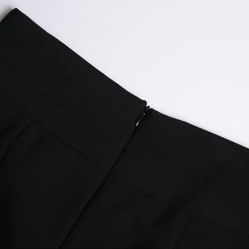 Женская облегающая юбка черная офисная большого размера | одежда