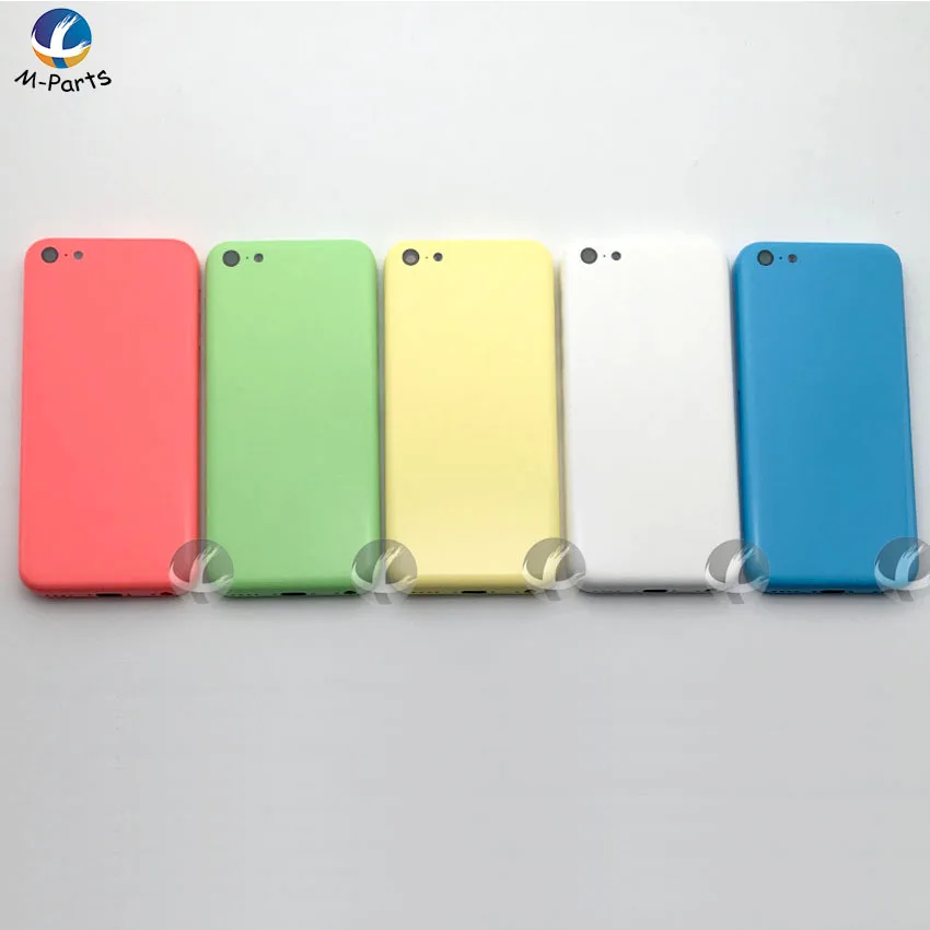 Для iphone 5C задняя крышка корпуса Батарейная крышка дверная рама высокого качества OEM AAA+ Бесплатный стикер и инструмент
