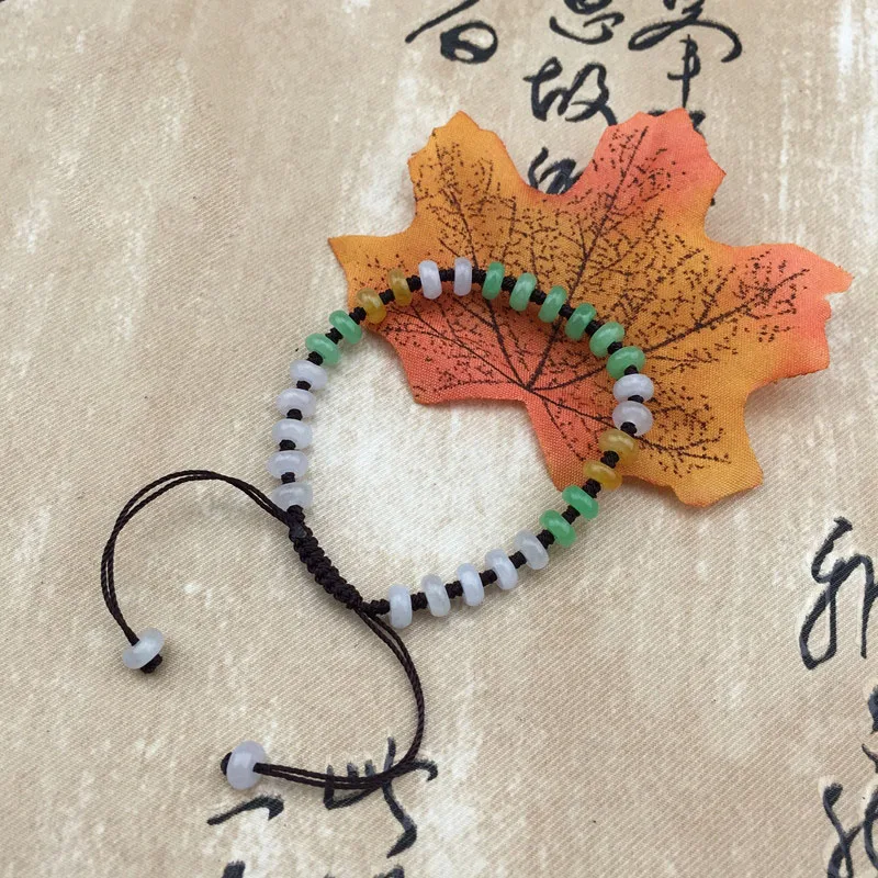 Натуральный бирманский A-материал ледяные бусины из японского льда abacus