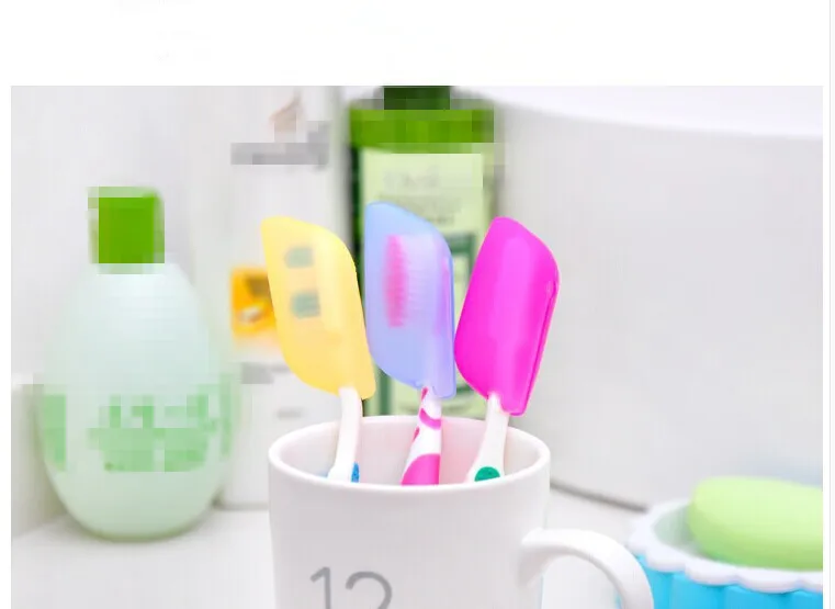 Мягкий чехол для головки зубной щетки 1 шт. переносной силиконовый защитные